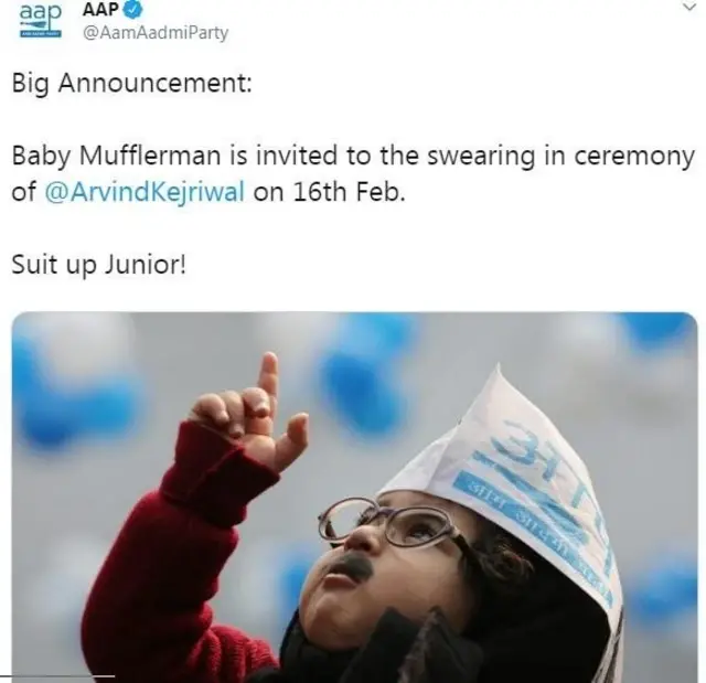 அரவிந்த் கேஜ்ரிவால்: இன்னும் சற்று நேரத்தில் டெல்லி முதல்வராக பதவி ஏற்கிறார்