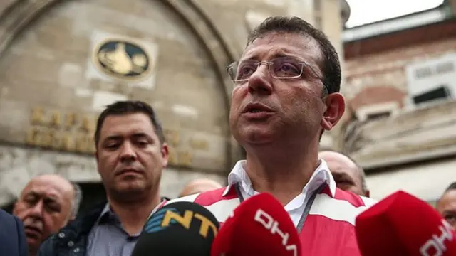 İstanbul Büyükşehir Belediye Başkanı Ekrem İmamoğlu
