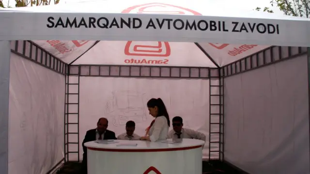 Душанбедаги Ўзбекистон маҳсулотлари кўргазмаси