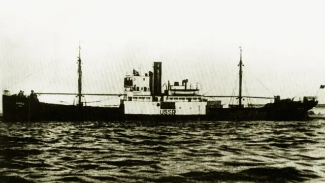 Грузовой пароход "Шилка"