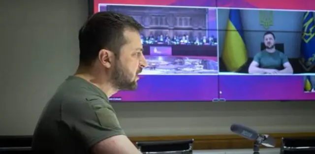 यूक्रेन के राष्ट्रपति वोलोदीमीर ज़ेलेंस्की