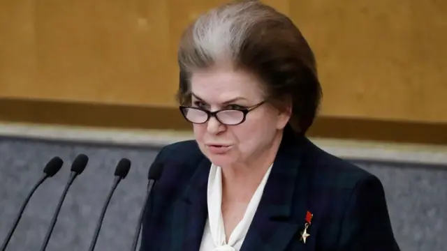 روسی پارلیمان کی رکن ویلینٹینا ٹیریش