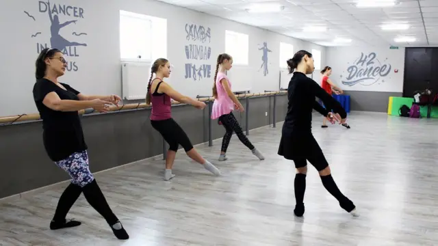 заняття з балету