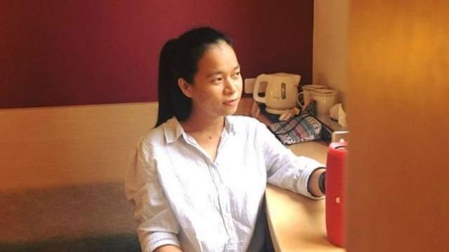 Cô Nguyễn Vi Yên, một trong các thành viên của nhóm Save NET