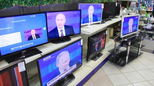 Путин на ТВ