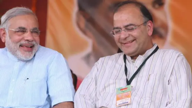 नरेंद्र मोदी और अरुण जेटली