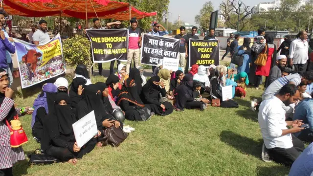 जयपुर में प्रदर्शन