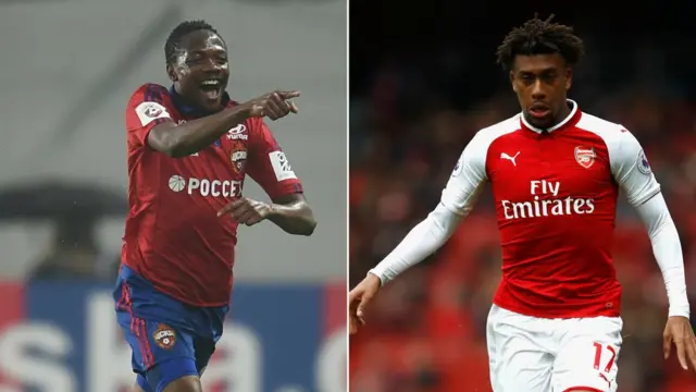 CSKA Moscow na Arsenal