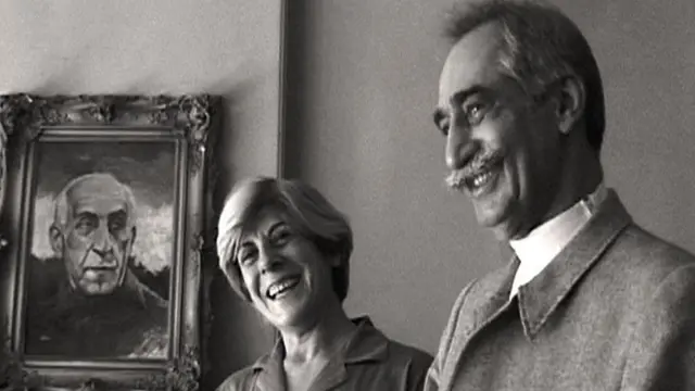 داريوش وبارفانا فوروهار ظلا متزوجين لنحو 40 عاما