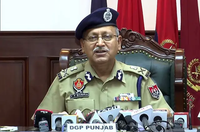 पंजाब के डीजीपी वीके भांवरा