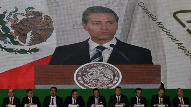 El presidente Enrique Peña ha sido cuestonado por su reacción ante Trump.