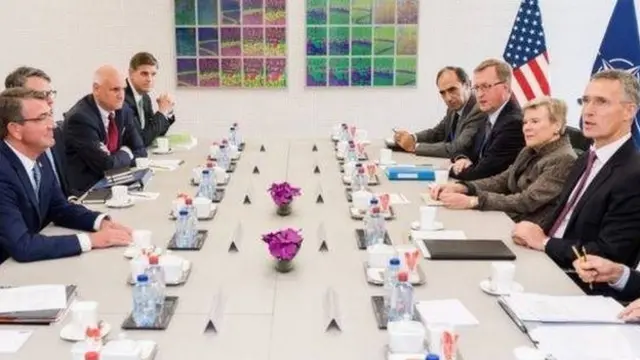 ที่ประชุมนาโตและสหรัฐฯ