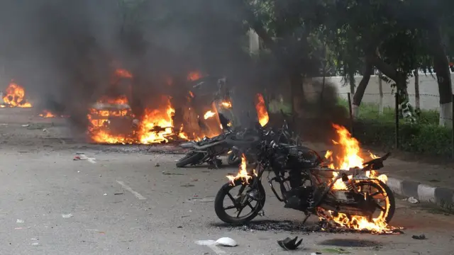 पंचकुला में हिंसा