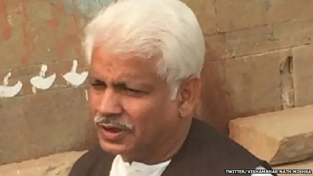 बनारस के संकट मोचन मंदिर के महंत डॉ विशम्भर नाथ मिश्रा