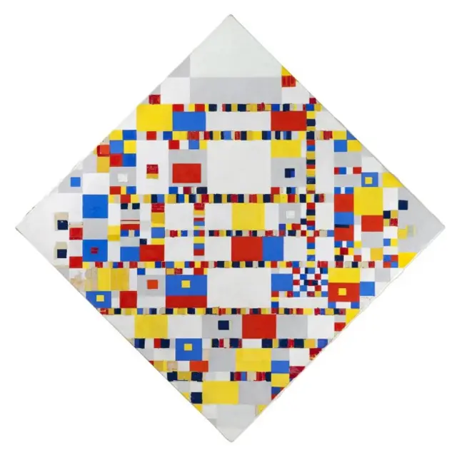 Victory Boogie Woogie, obra de Peit Mondrian