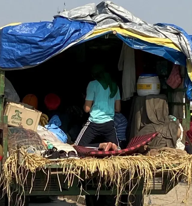 किसानों का प्रदर्शन