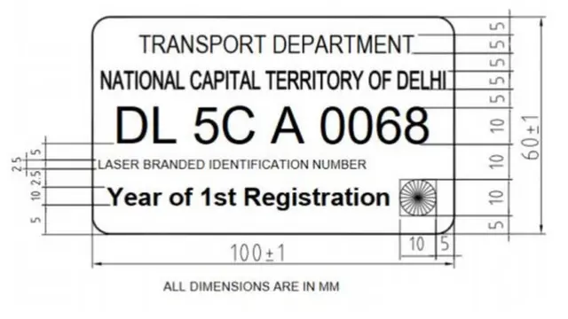 HSRP: हाई सिक्योरिटी रजिस्ट्रेशन प्लेट और कलर कोडेड फ़्यूल स्टिकर क्या हैं?