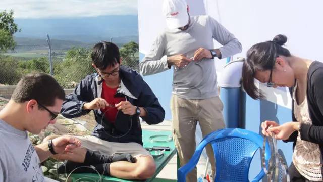 Estudiantes de Cornell en Honduras