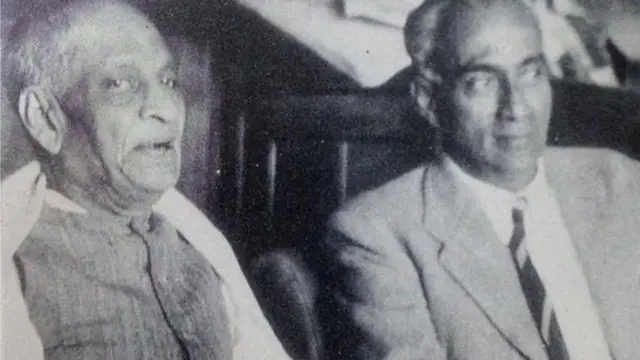 సర్దార్ వల్లభాయి పటేల్తో సీకే నాయుడు