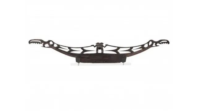 The Kaitaia carving, c.300 - 1400. Wood, 39 x 226 cm