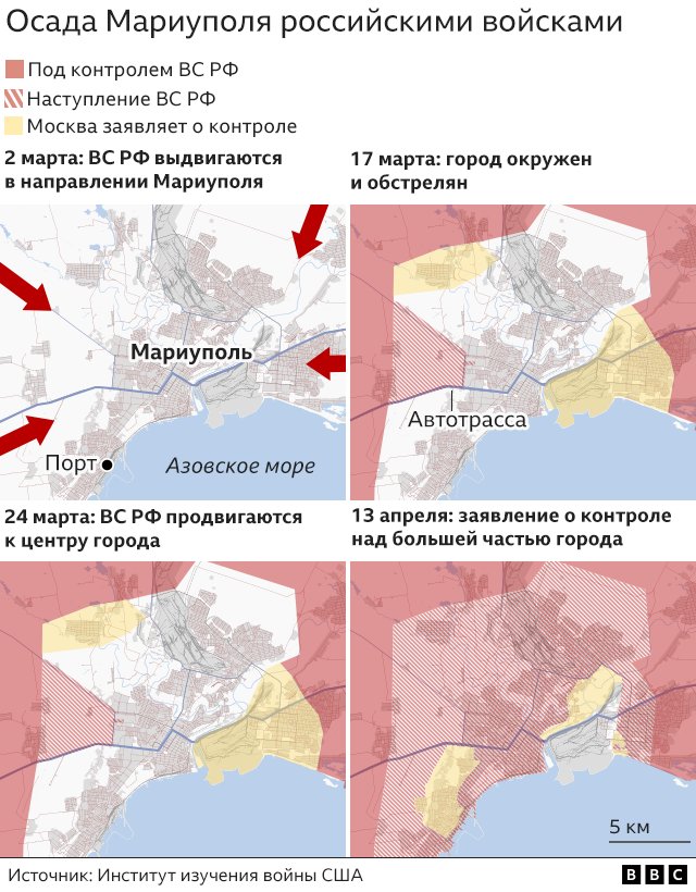 Мариуполь -карта