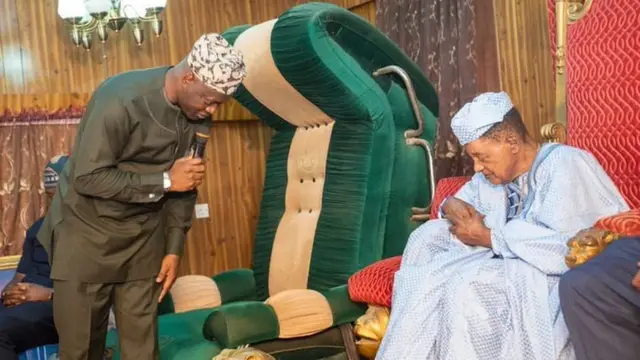 Seyi MAkinde ati Alaafin tilu Ọyọ