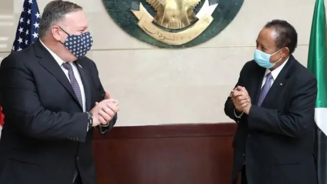 حمدوك وبومبيو