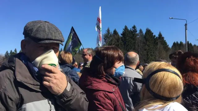 Митинг в Волоколамске