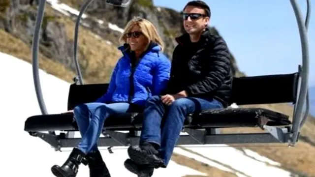 इम्यानुअल आणि ब्रिजेट मॅक्रॉन