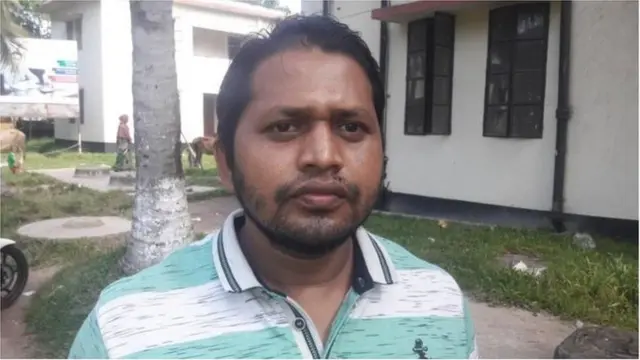 জামালউদ্দিন, দত্তবাড়ির প্রধান ফটকে দাড়িয়ে হামলাকারীদের বাধা দিচ্ছিলেন