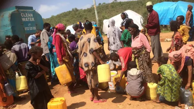 Kumanaan qaxooti ah oo kasoo cararay colaaddda dalka Itoobiya