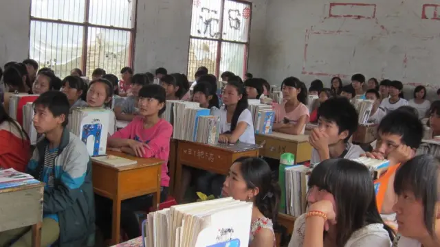 Aula na China