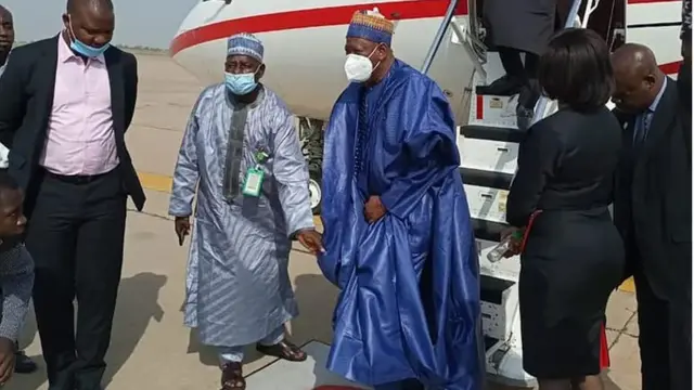 Aworan Gomina Ganduje to dari si Kano