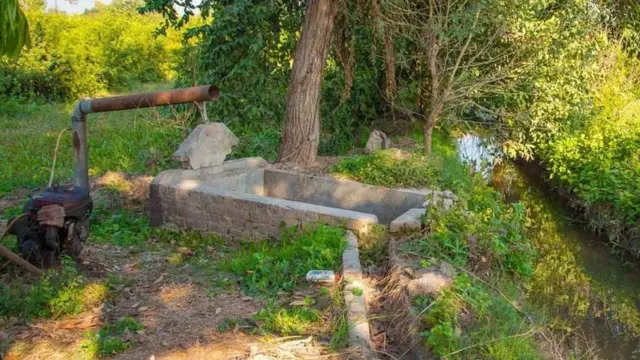 پانی کا وہ پمپ جہاں سے آسیہ نے پانی بھرا تھا