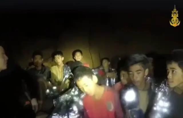 หน่วยซีลเผยแพร่คลิปวิดีโอทีมหมูป่าฯ