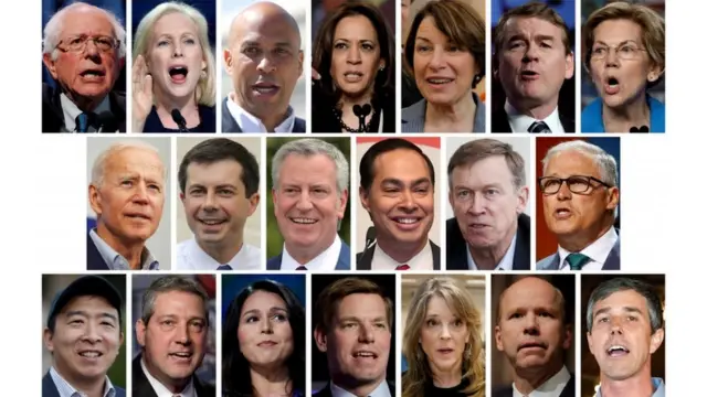 دموکرات‌ها امسال رکورد آنها را شکستند و با ۲۰ کاندیدا وارد میدان شده‌اند.