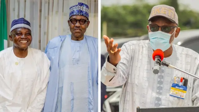 Garba Shehu, Muhammadu Buhari ati Rotimi Akeredolu