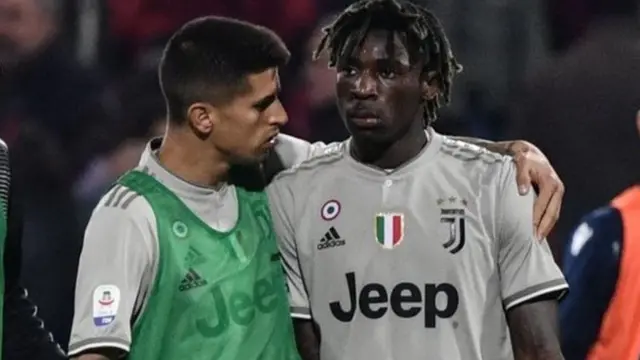 Mshambuliaji wa klabu ya Juventus na raia wa Itali Moise Kean