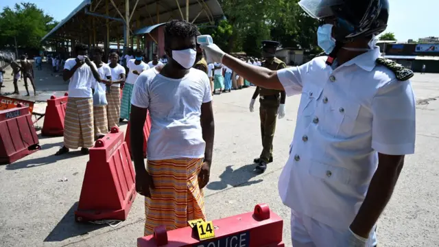 කොරෝනාවෛරස වසංගතය සමයේ නිරෝධායන කටයුතු