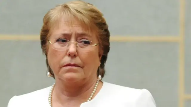 Presidenta chilena Michelle Bachelet