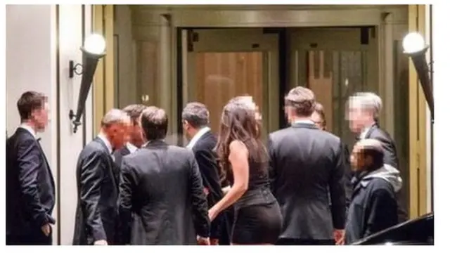 صورة من الفاينانشال تايمز للحفل