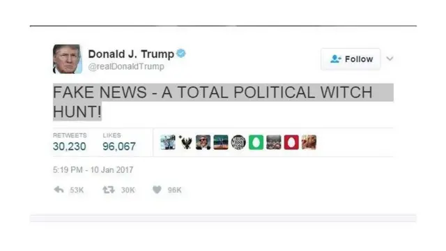 Твит Трампа