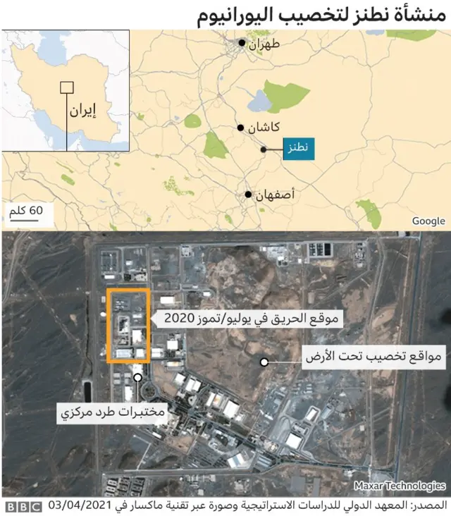 منشأة نطنز لتخصيب اليورانيوم