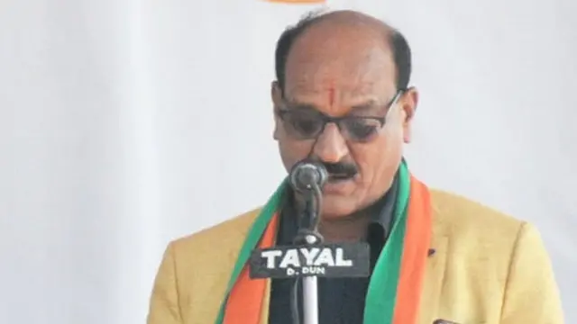 कैबिनेट मंत्री सुबोध उनियाल