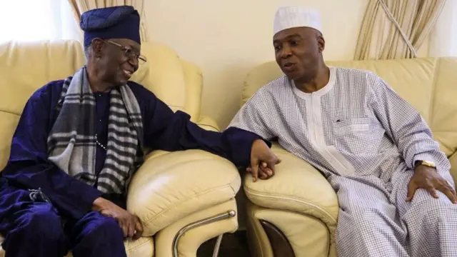 Tony Anenih na Bukola Saraki