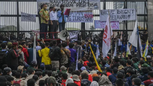Demo mahasiswa, DPR, Pemilu 2024