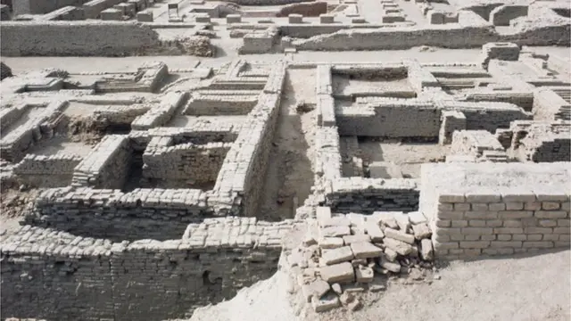 మొహంజోదారో నాగరికత శిథిలాలు