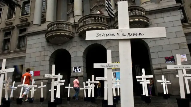 Protesto contra Carandiru na USP