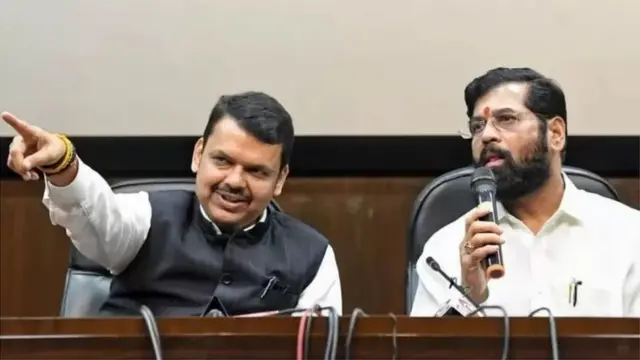 मुख्यमंत्री एकनाथ शिंदे आणि उपमुख्यमंत्री देवेंद्र फडणवीस