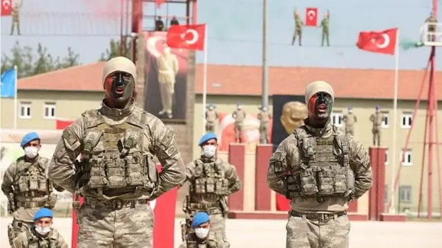 Ciidamada Soomaalida ee uu Turkiga tababaro